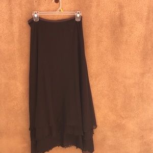 Karla Kay Steen: Gorgeous Chocolate Sheer Skirt!